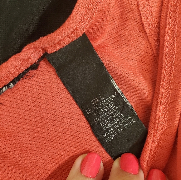 Cute 2 Tone Peplum Dress Large - Picture 7 of 7